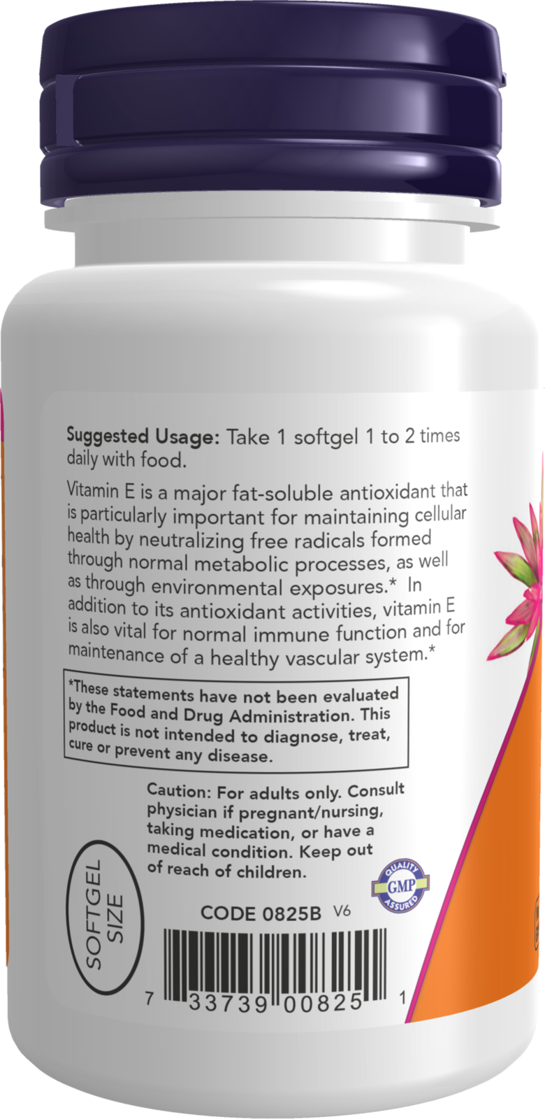 NOW Supplements, Vitamin E-200 IU, D-Alpha Tocopheryl, 100 Softgels