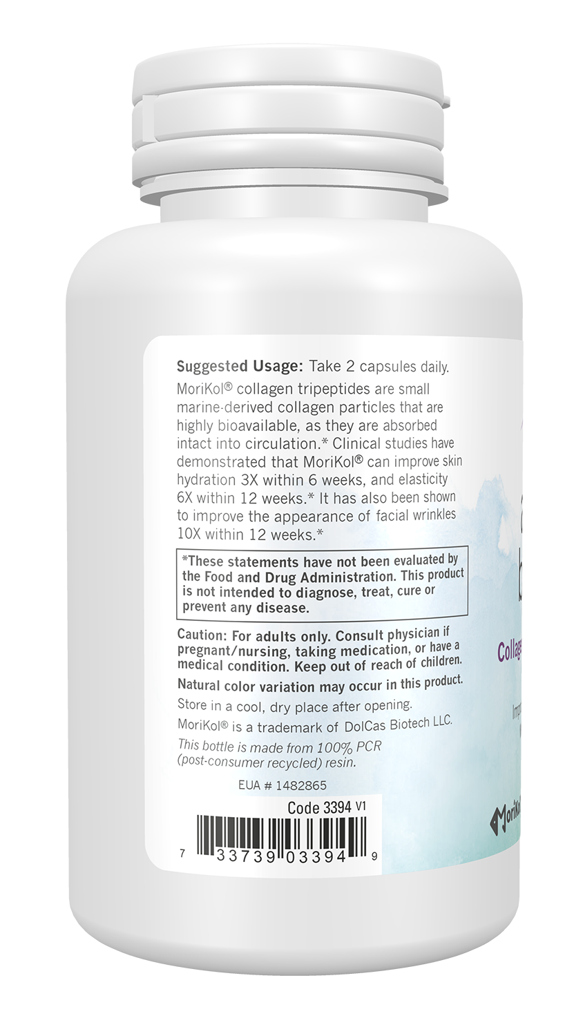 NOW Solutions, Aquatic Beauty+™, Marine Collagen and Vitamin C, 90 Caps