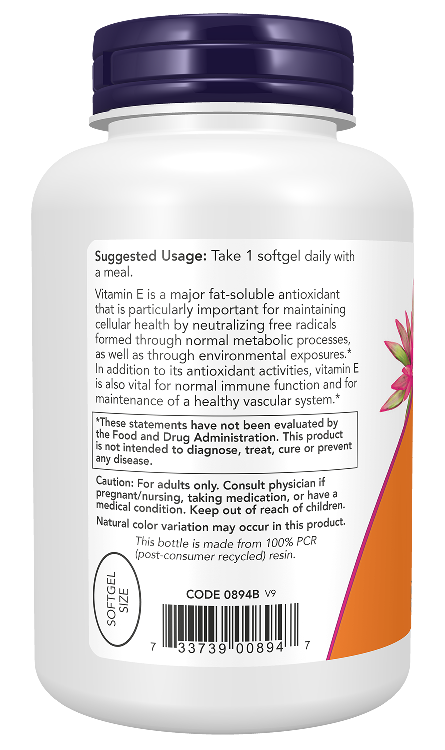 NOW Supplements, Vitamin E-400 IU Mixed Tocopherols, 250 Softgels