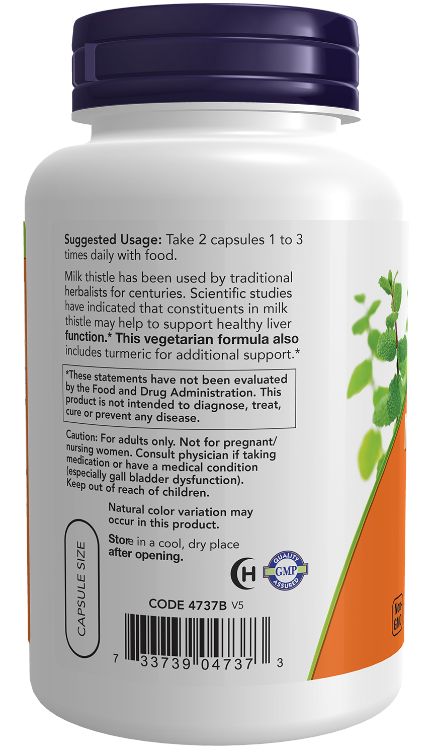 NOW Supplements, Silymarin Milk Thistle Extract 150 mg, 120 Veg Caps
