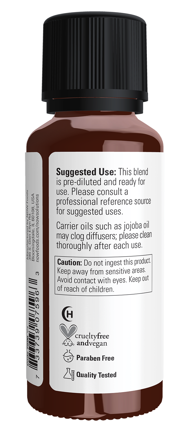 NOW Essential Oils, Vanilla Oil in Jojoba, 1 fl. oz.