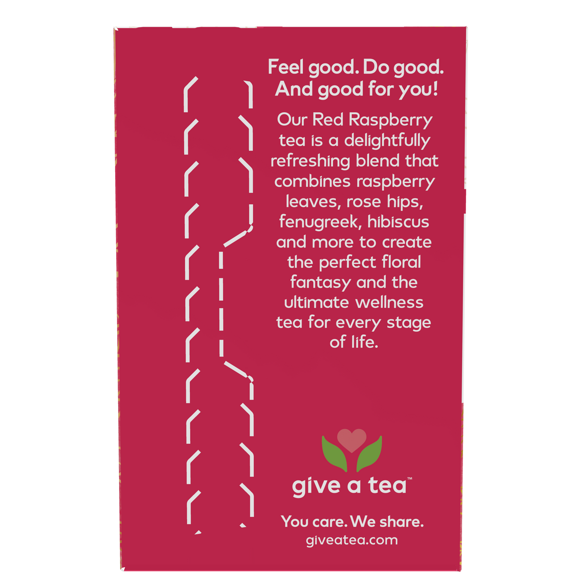 NOW Foods, Give a Tea® Red Raspberry Tea, Herbal Blend, 24 bags