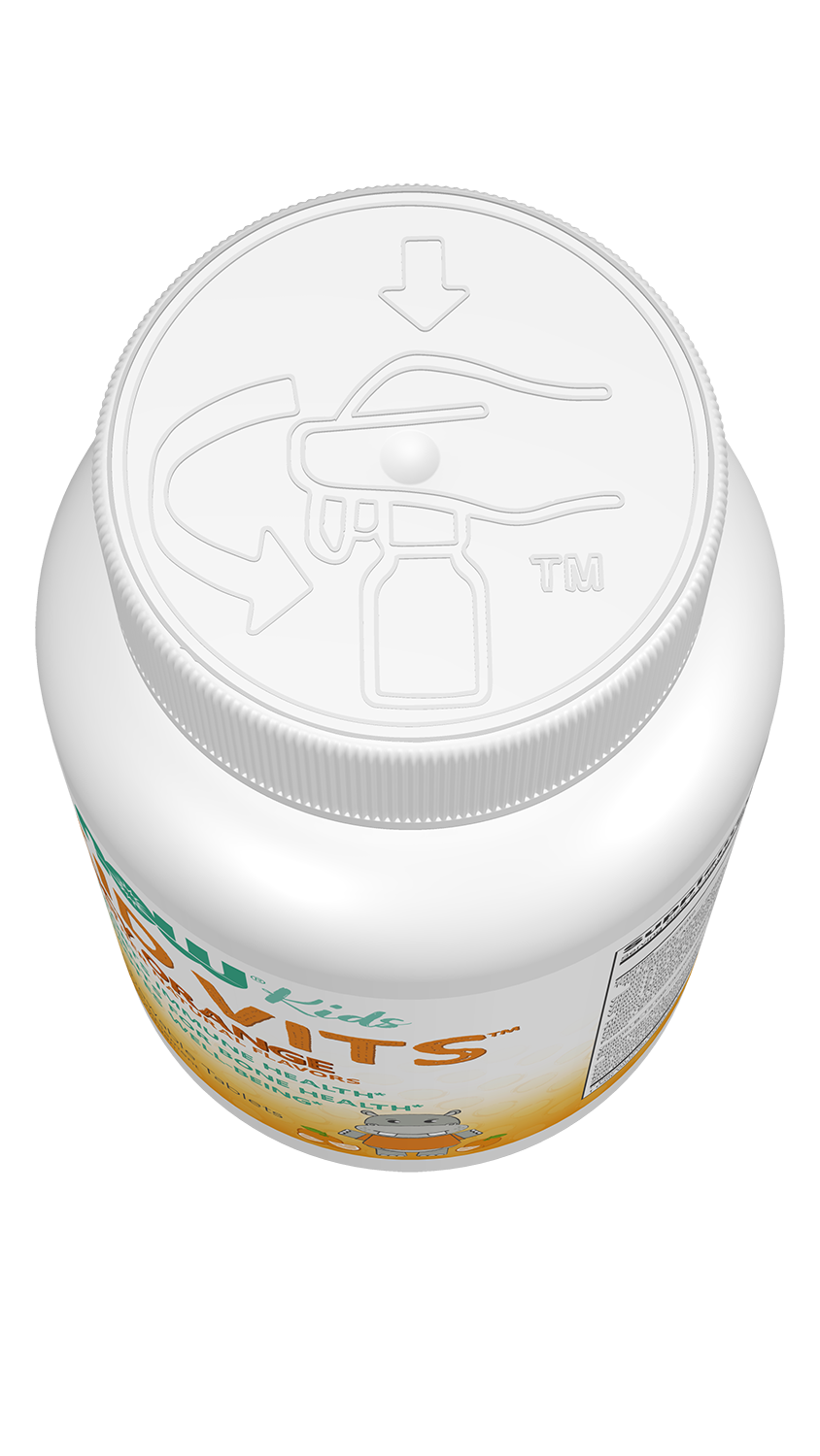 NOW Supplements, Kid Vits Multivitamin, Juicy Orange, 120 Chewable Tabs