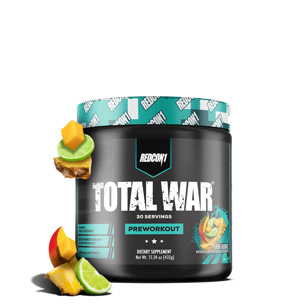 Redcon1 Total War Pre Workout - 30 Servings - Baja Bomb