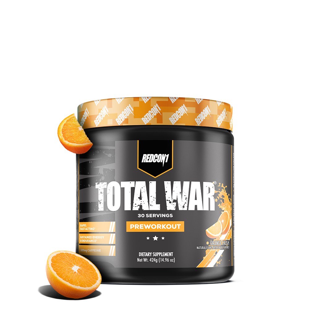 Redcon1 Total War Pre Workout - 30 Servings - Orange Crush