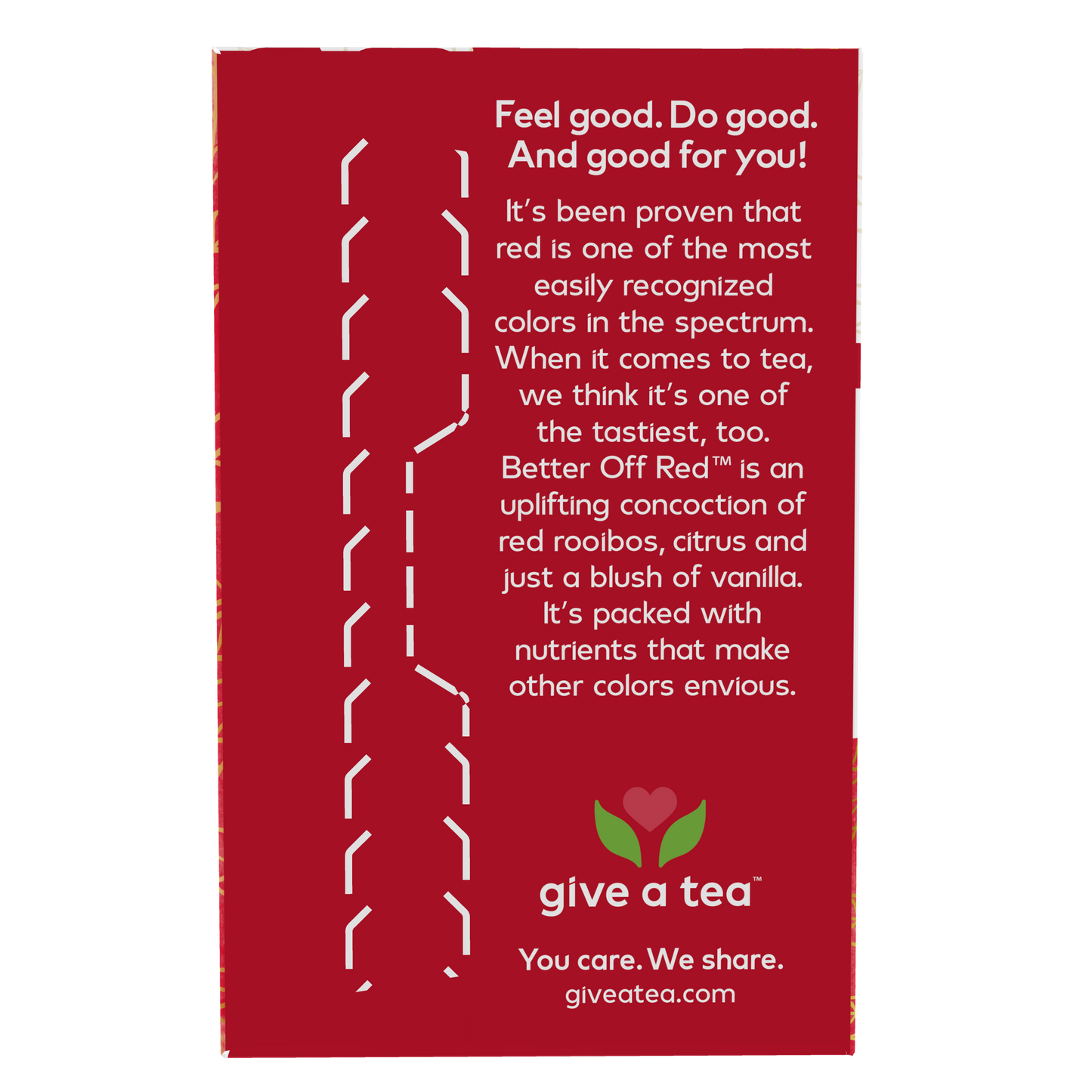 NOW Foods, Give a Tea® , Better off Red™, Rooibos Tea, 24 bags