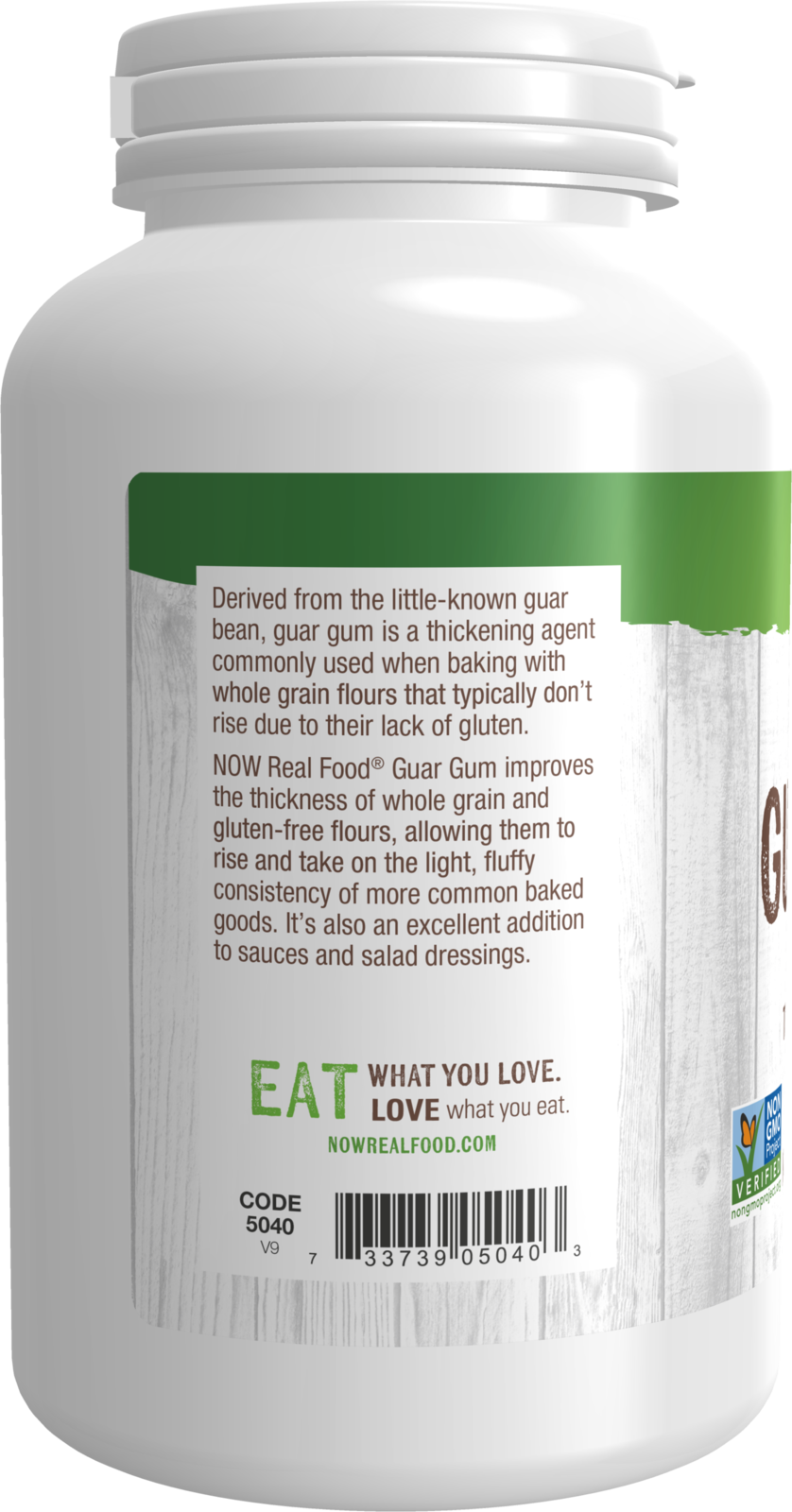 NOW Foods, Guar Gum Powder, Thickener, Gluten-Free, 8 oz