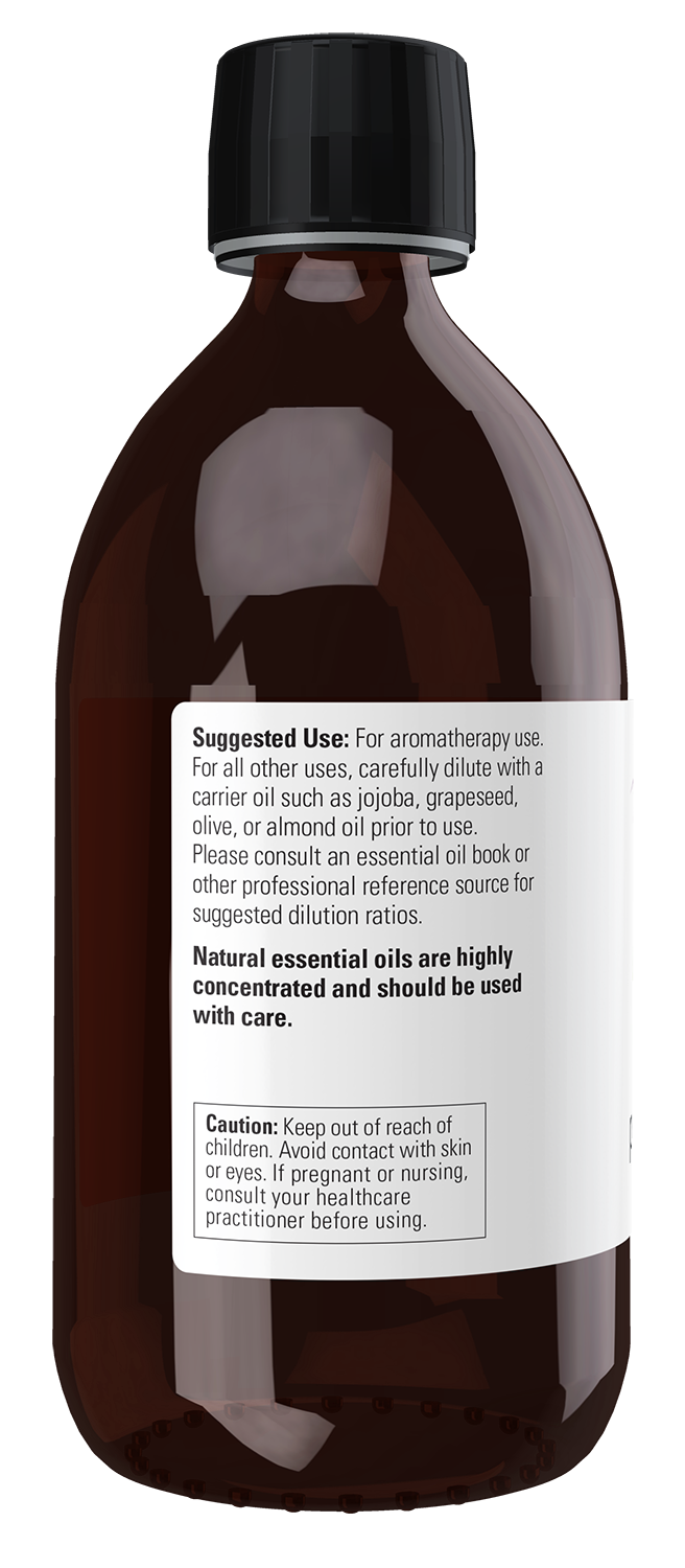NOW Essential Oils, Peppermint Oil, Steam Distilled, Undiluted, 16 fl. oz