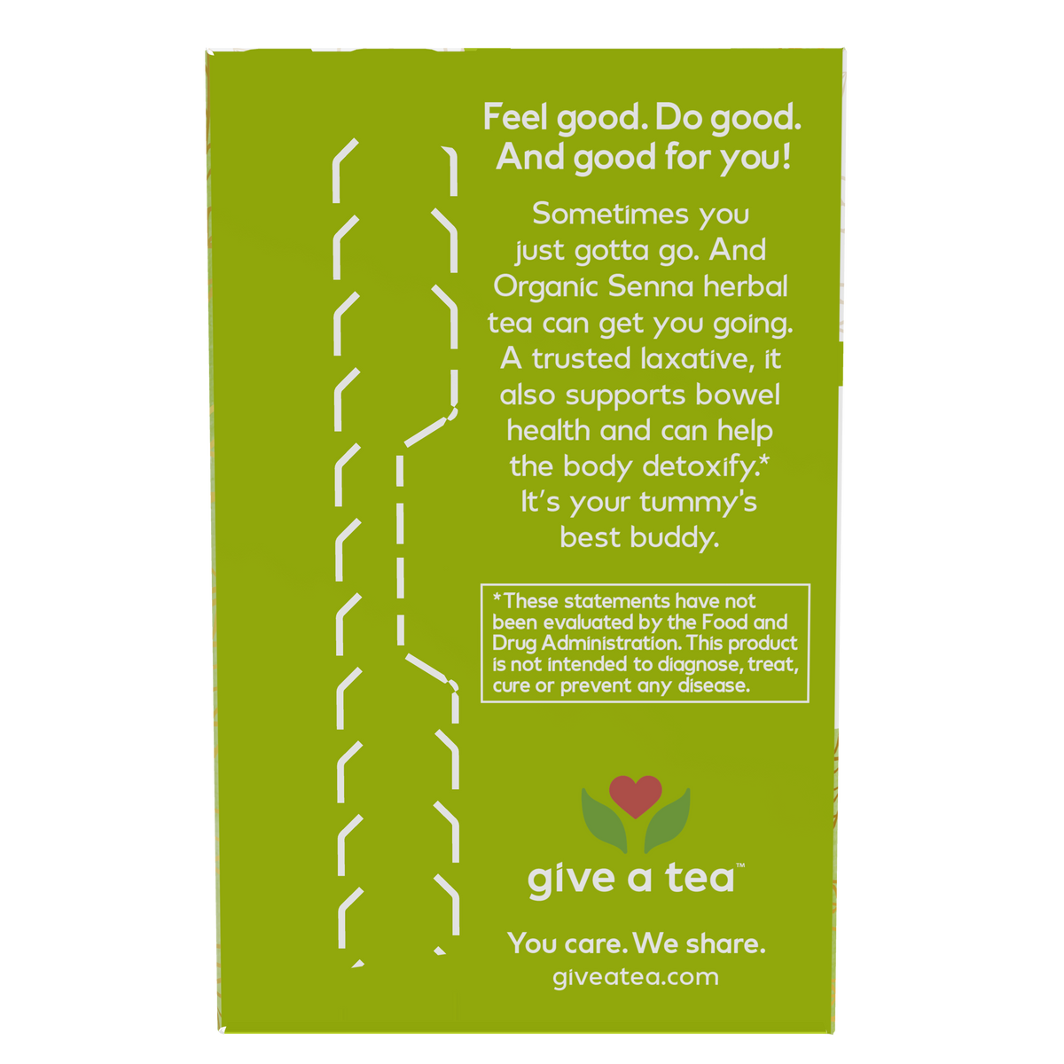 NOW Foods Give a Tea™ Organic Senna, Herbal Laxative*, 24 bags