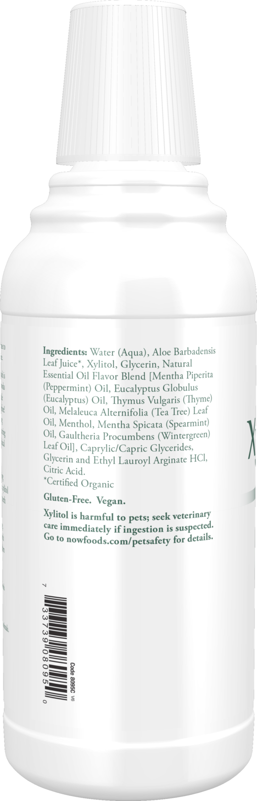 NOW Solutions, Xyliwhite™ Mouthwash, Refreshmint Flavor, 16 fl. oz