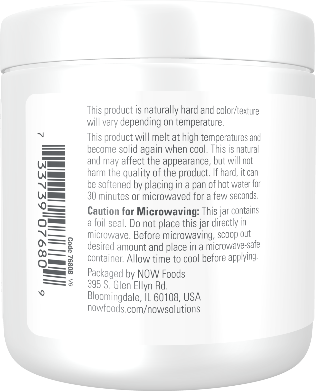 NOW Solutions, Cocoa Butter, Multi-Purpose Skin Moisturizer, 7 oz