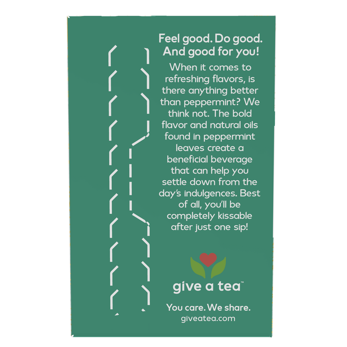 NOW Foods, Give a Tea® , Organic Peppermint Tea, Caffeine-Free, 24 bags