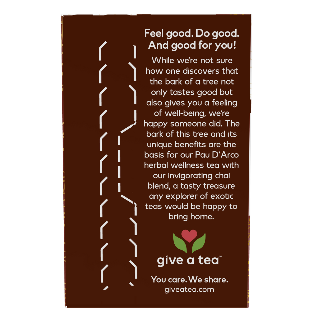 NOW Foods, Give a Tea® Pau D'Arco Traditional Overall Wellness Tea, 24 bags