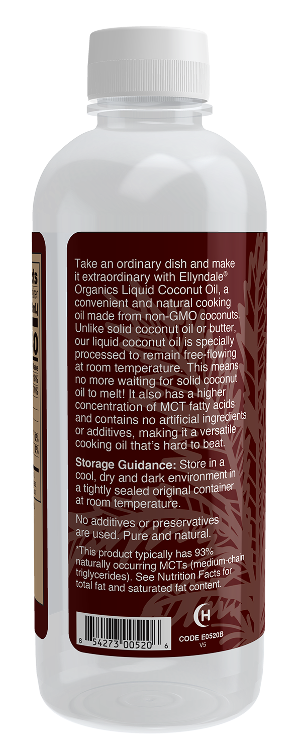 NOW Foods, Liquid Coconut Oil, Naturally Occurring MCTs, 16 fl. oz