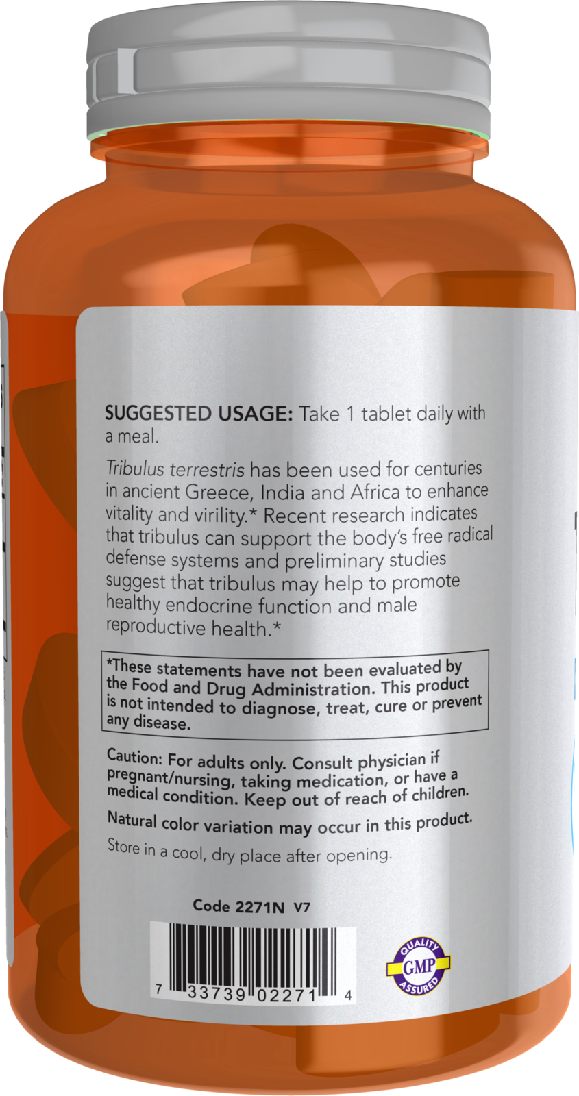 NOW Sports, Tribulus 1,000 mg, Double Strength, Men's Health, 180 Tabs