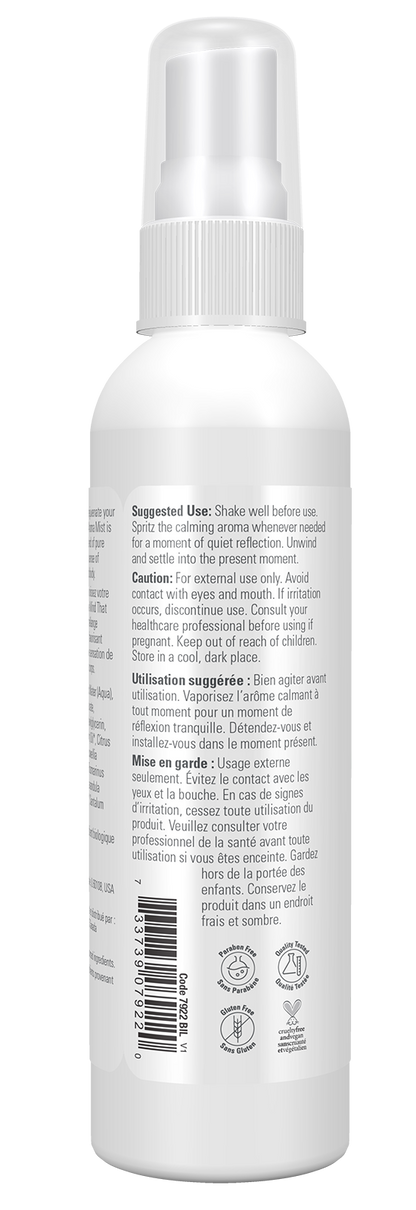 NOW Essential Oils, Mind That Energy™ Grounding Aroma Mist, 4 fl. oz.