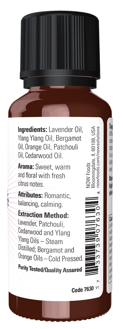 NOW Essential Oils, Bottled Bouquet Oil Blend, Floral Scent, 1 fl. oz