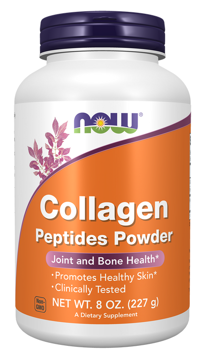 NOW Supplements, Collagen Peptides Powder, Joint and Bone Health*, 8 oz