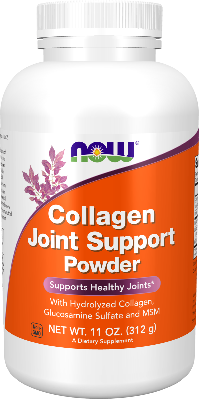 NOW Supplements, Collagen Joint Support Powder with MSM, 11 oz