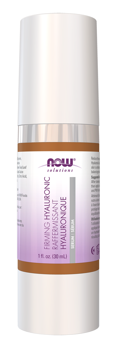 NOW Solutions, Firming Hyaluronic Serum, Smoothing, 1 fl. oz