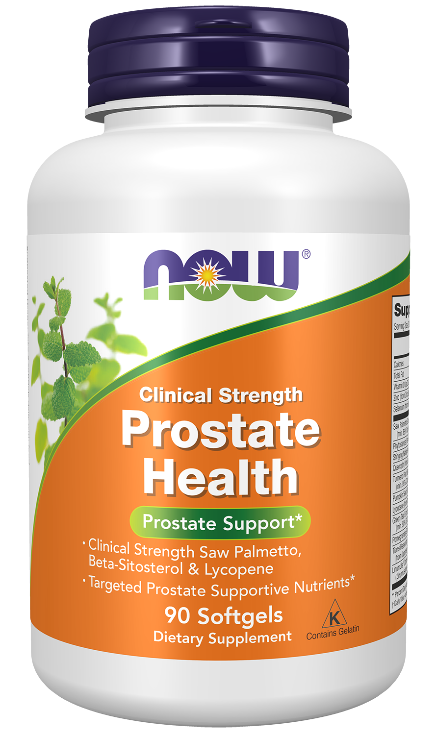 NOW, Prostate Health, Clinical Strength Saw Palmetto, 90 Softgels