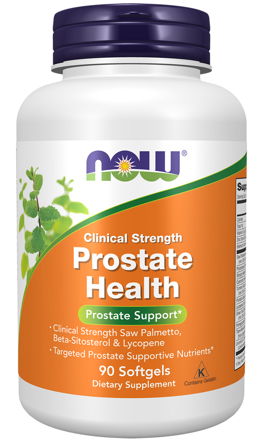 NOW, Prostate Health, Clinical Strength Saw Palmetto, 90 Softgels