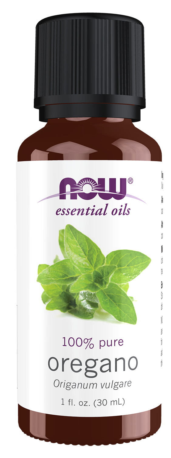 NOW Essential Oils, Oregano Oil, Steam Distilled, Undiluted, 1 fl. oz