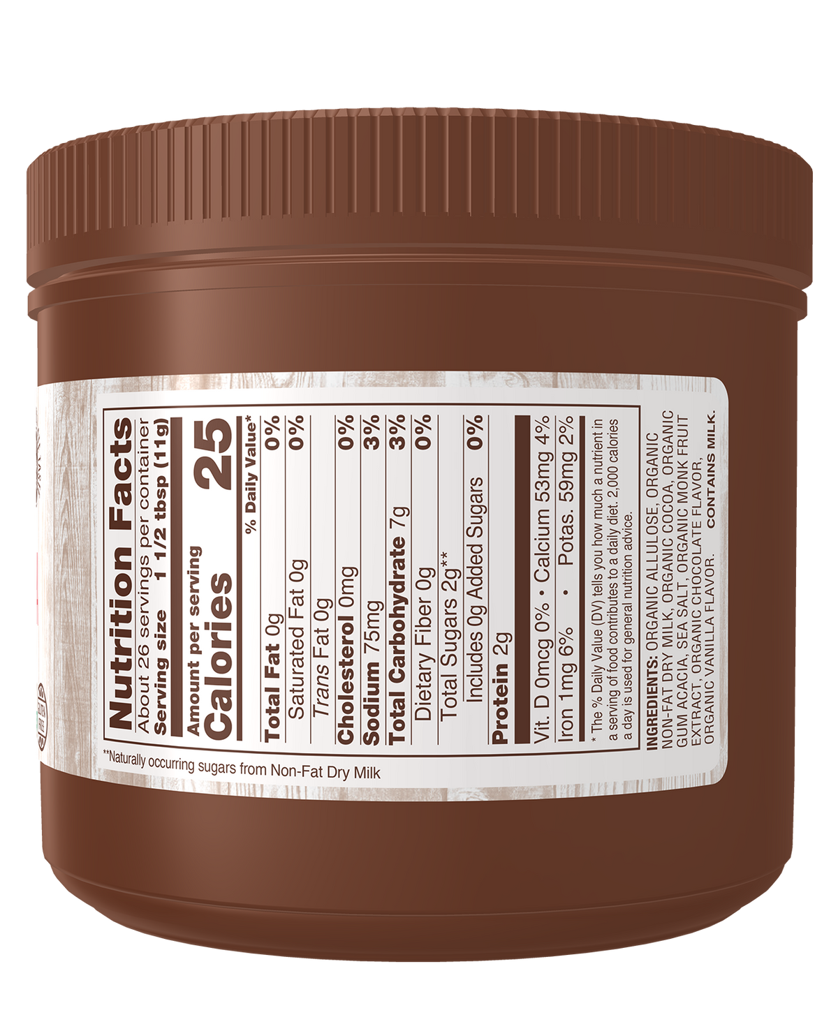 NOW Foods, Organic Slender Hot Cocoa, 10 oz
