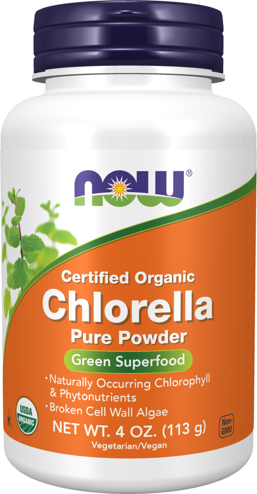 NOW Supplements, Organic Chlorella Powder, 4 oz