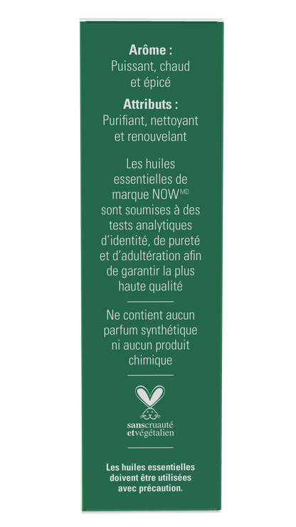 NOW Essential Oils, Organic Tea Tree Oil Purifying Roll-On, 10 mL