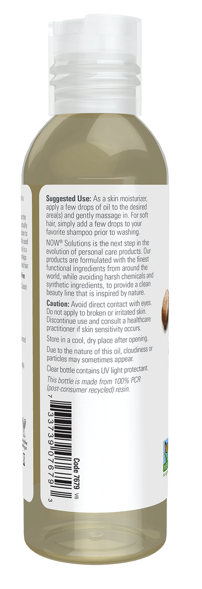 NOW Solutions, Castor Oil, Versatile Skin Care, Multi-Purpose, 4 fl. oz