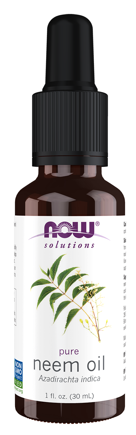 NOW Solutions, Neem Oil, Made From Neem Seed Oil, 1 fl. oz