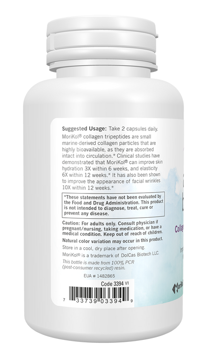 NOW Solutions, Aquatic Beauty+™, Marine Collagen and Vitamin C, 90 Caps