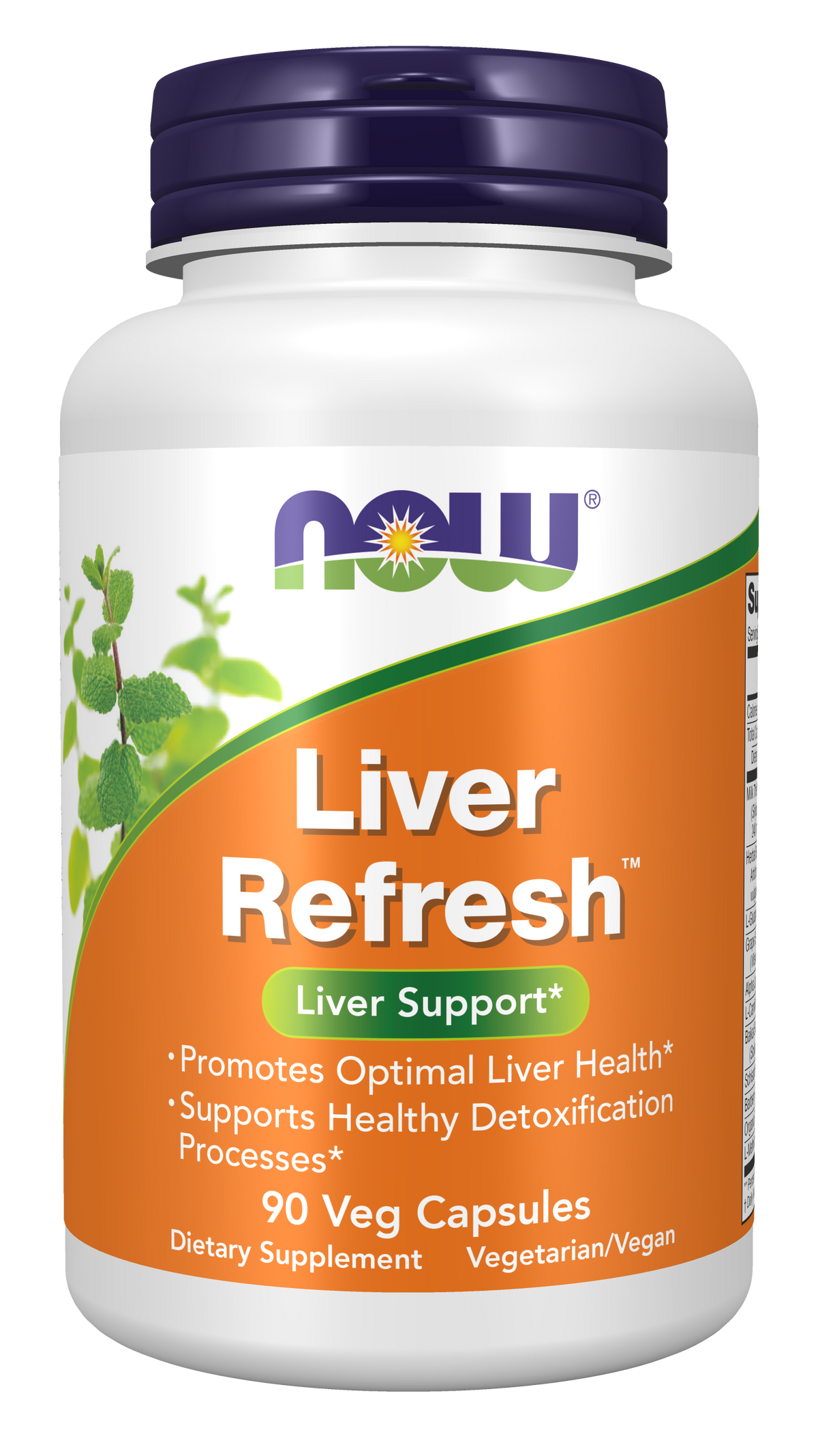 NOW Supplements, Liver Refresh™, with Milk Thistle Extract, 90 Veg Caps