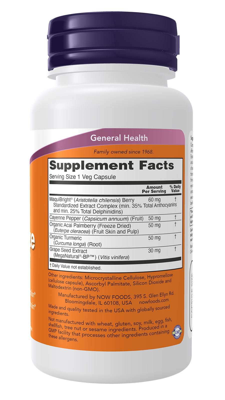 NOW Supplements, Eye Moisturize with MaquiBright®, 60 Veg Caps
