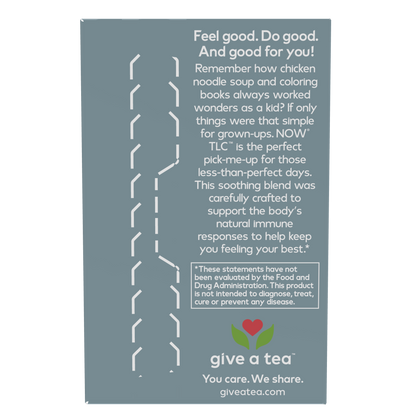 NOW Foods, Give a Tea® TLC™, Seasonal Wellness*, Caffeine-Free,  24 bags