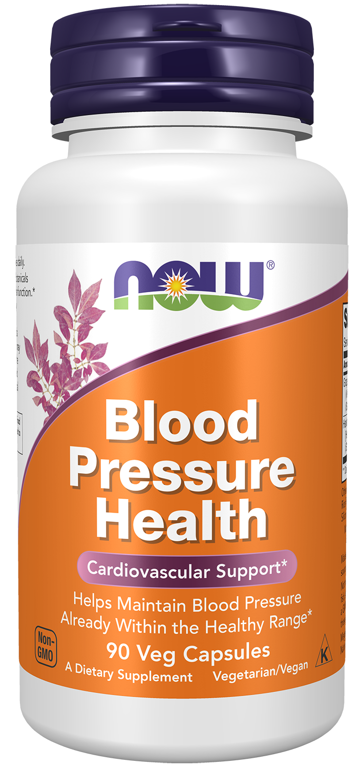 NOW Supplements, Blood Pressure Health with MegaNatural®-BP™,  90 Veg Caps