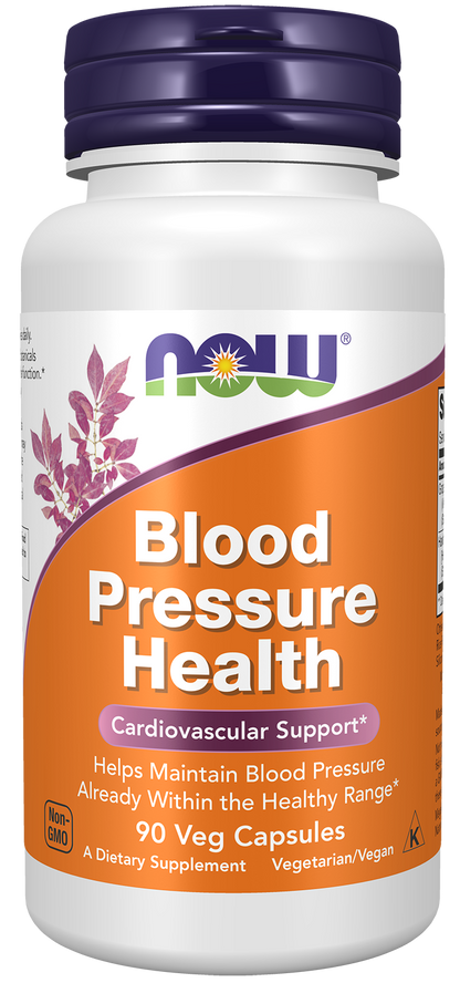 NOW Supplements, Blood Pressure Health with MegaNatural®-BP™,  90 Veg Caps