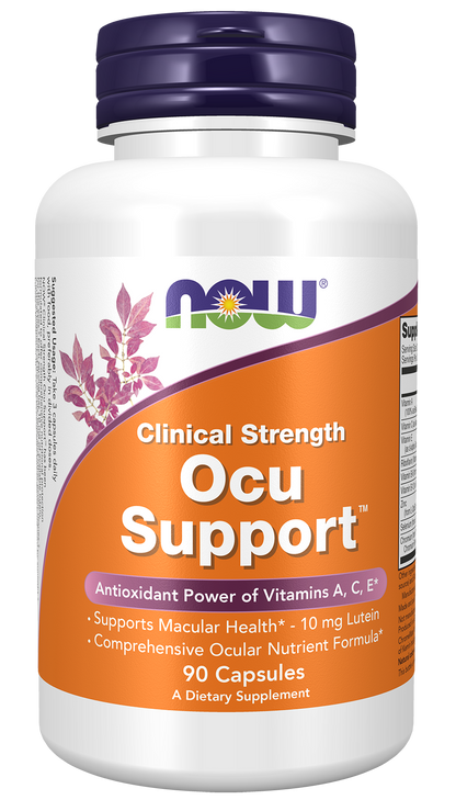 NOW Supplements, Ocu Support™with FloraGLO® Lutein, 90 Veg Caps