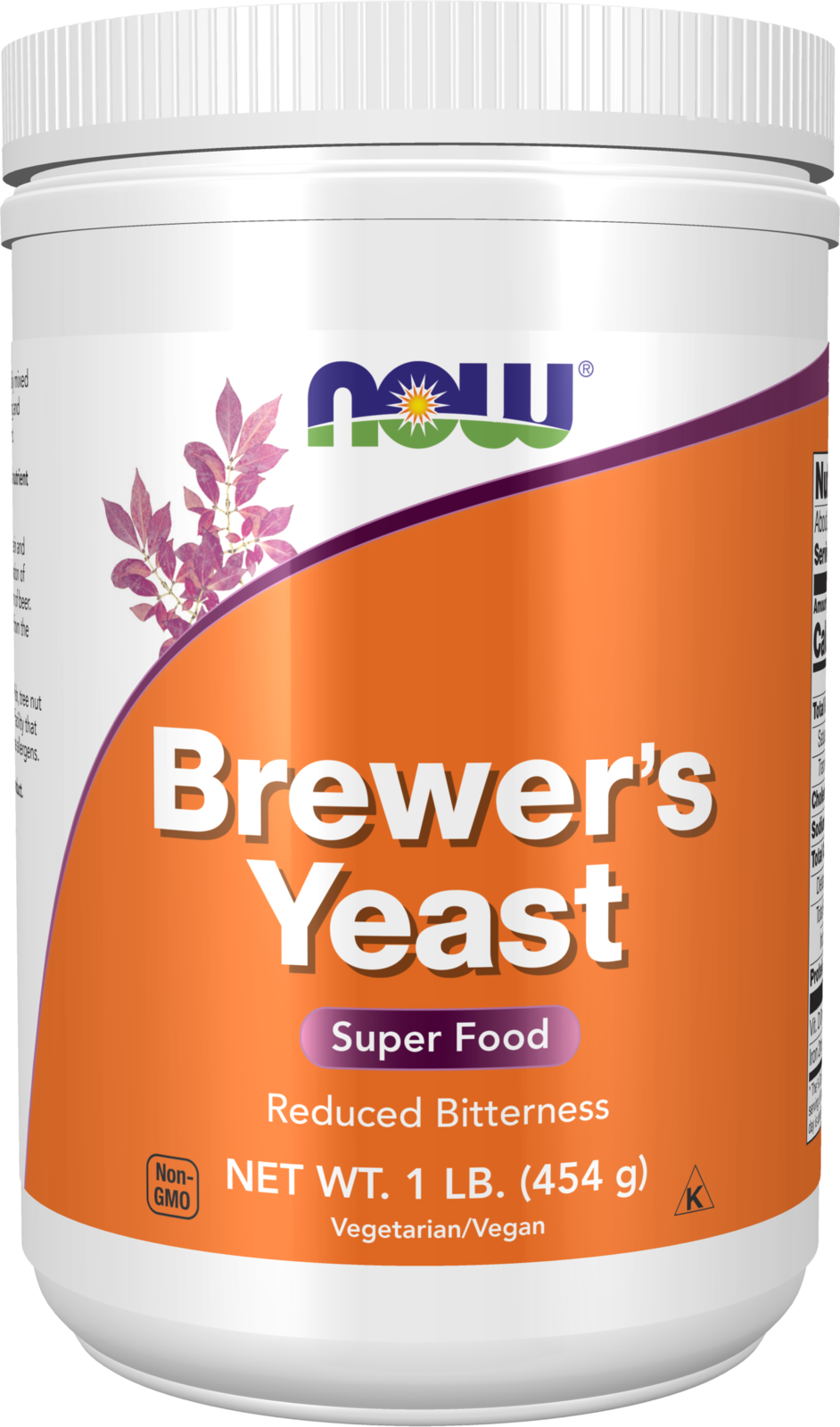 NOW Supplements, Brewer's Yeast Powder, Super Food, 1 lb