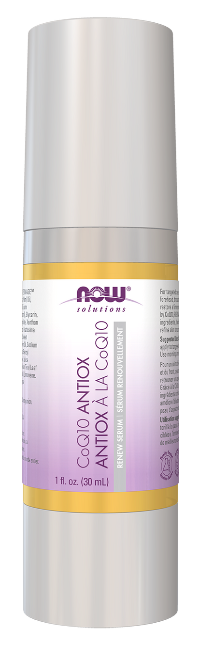NOW Solutions, CoQ10 Antioxidant Serum, Visible Firming, 1 fl. oz