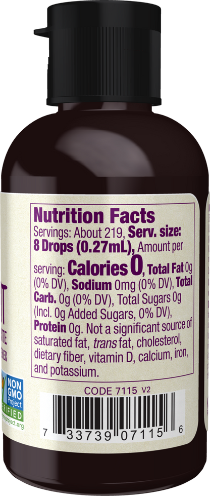 NOW Foods, Organic Monk Fruit, Glycerite, Liquid Sweetener, 2 fl. oz