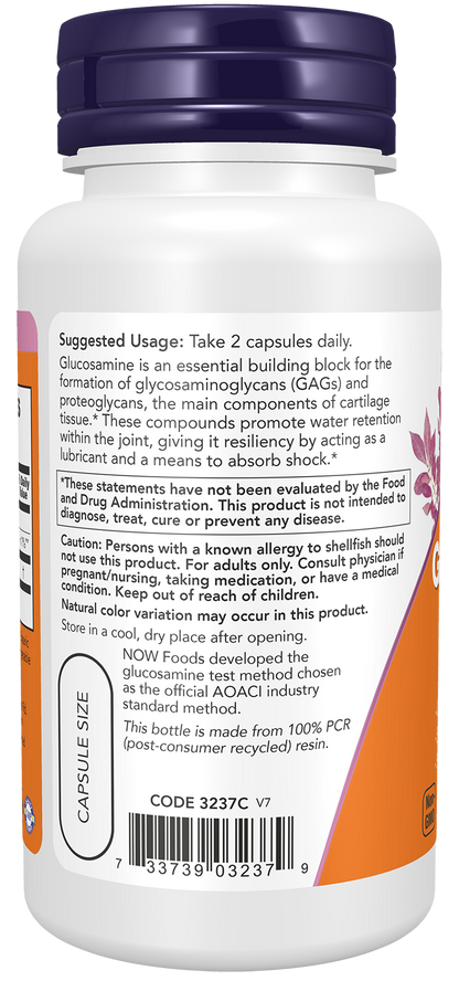 NOW Supplements, Glucosamine '1000', 1 g Per Capsule, 60 Veg Capsules