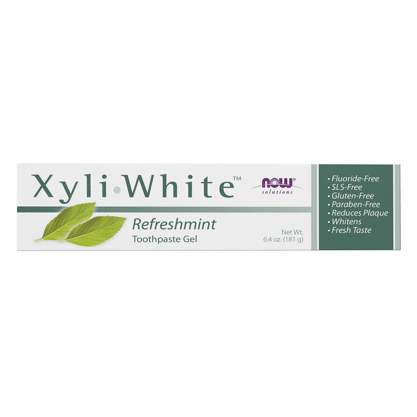 NOW Solutions, Xyliwhite™ Toothpaste Gel, Refreshmint, 6.4 oz
