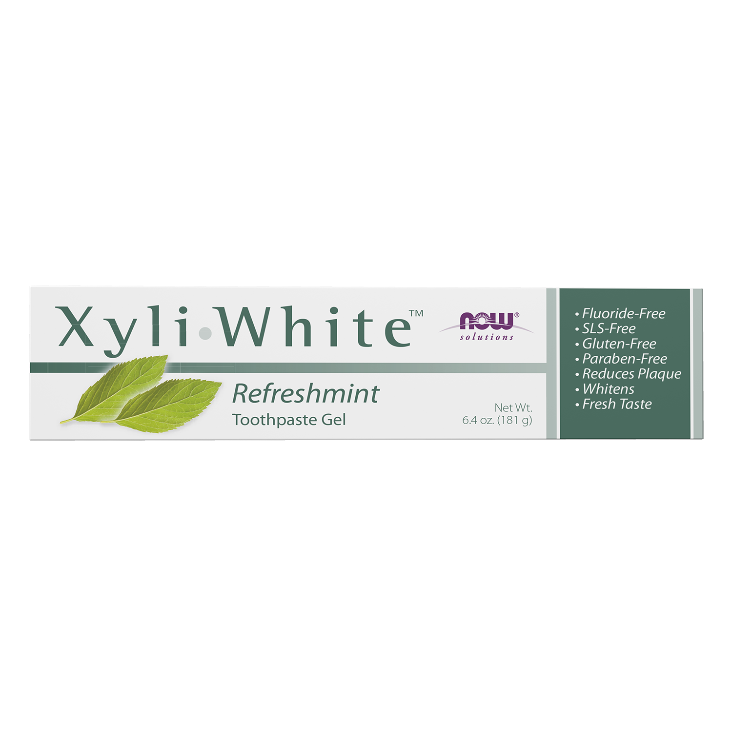 NOW Solutions, Xyliwhite™ Toothpaste Gel, Refreshmint, 6.4 oz