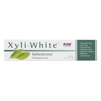 NOW Solutions, Xyliwhite™ Toothpaste Gel, Refreshmint, 6.4 oz
