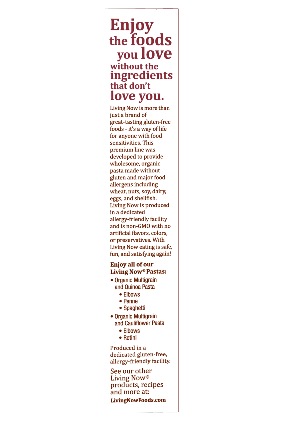 NOW Foods, Organic Quinoa Macaroni, Gluten-Free, Elbow Pasta, 8 oz