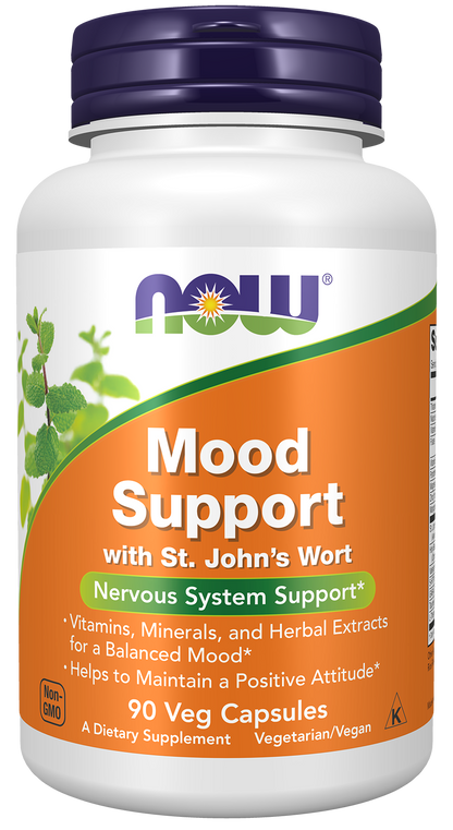 NOW Supplements, Mood Support with St. John's Wort, 90 Veg Caps