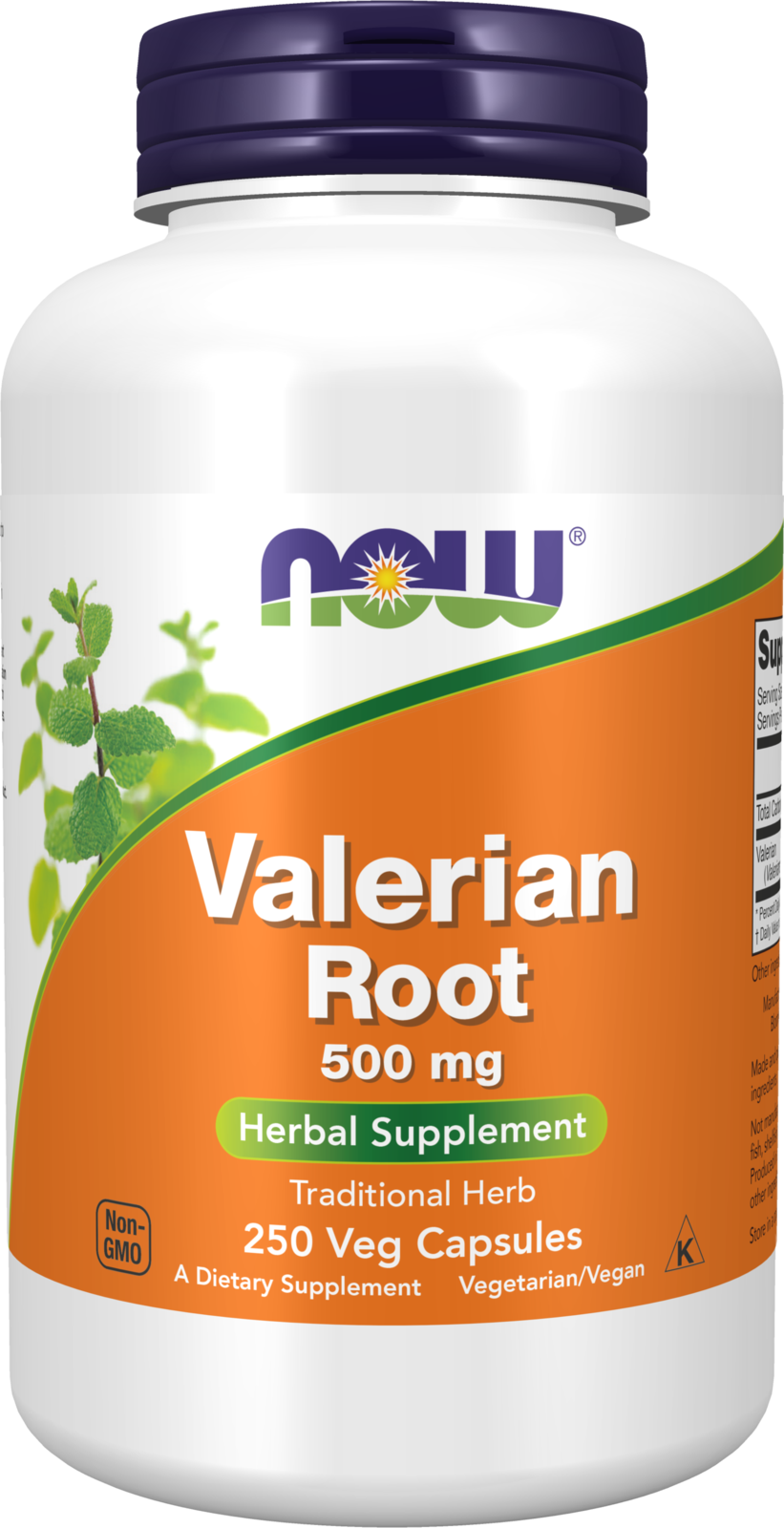 NOW Supplements, Valerian Root (Valeriana officinalis) 500 mg, 250 Veg Caps