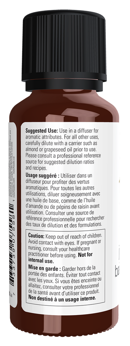 NOW Essential Oils, Juniper Berry Oil, Undiluted, Steam Distilled, 1 fl. oz